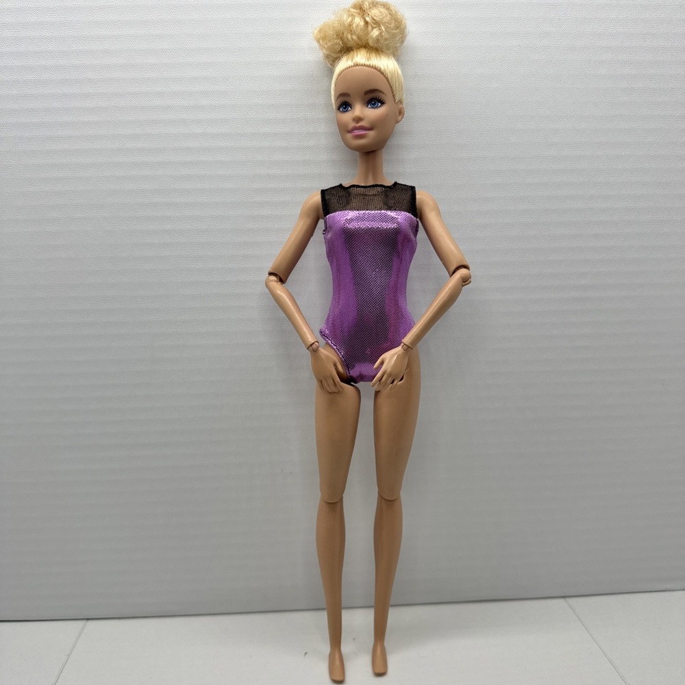Barbie‎ You Can Be Anything Gymnast Doll Jointed Barbie Doll Articulated